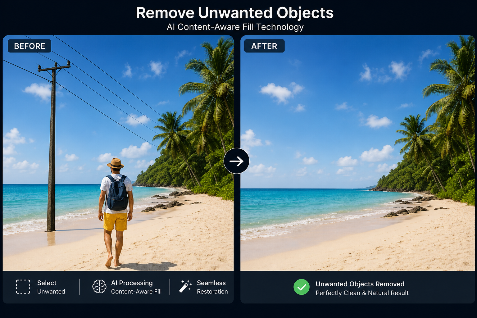 Remove Object from Photo