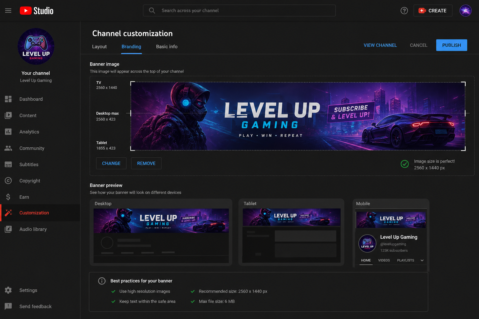 YouTube Banner